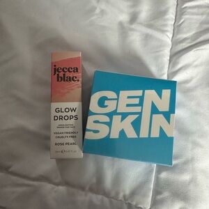 Glow drops + eye patches